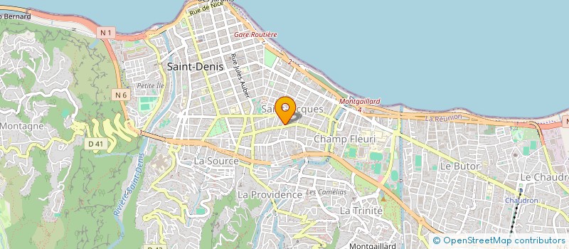 localisation de l'entreprise Z'INVEST PATEL  SAINT-DENIS