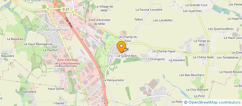 localisation de l'entreprise Z IS DEAD  MELESSE