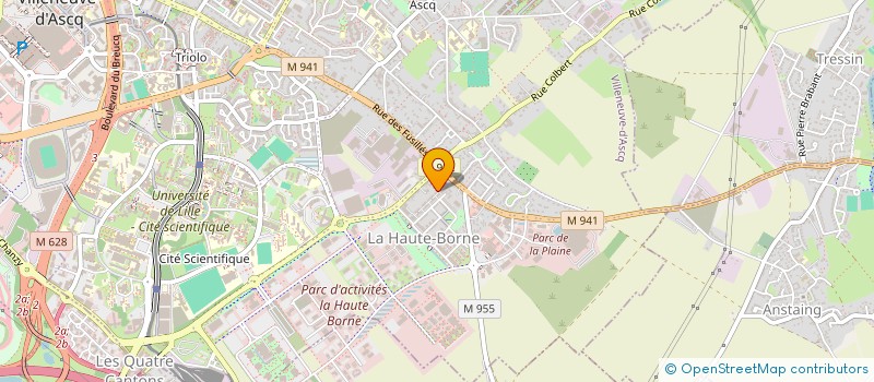 localisation de l'entreprise Z.L.I ENGINEERING à VILLENEUVE-D'ASCQ