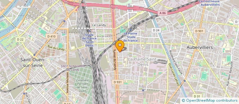 localisation de l'entreprise Z & L IMMOBILIER  SAINT-DENIS