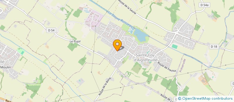 localisation de l'entreprise Z&L INVEST  SAINTE-FOY-D'AIGREFEUILLE