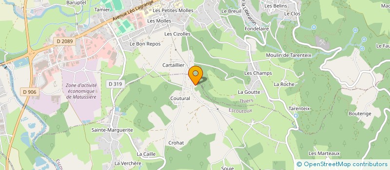 localisation de l'entreprise Z LINE CONSULTING  LESIGNY