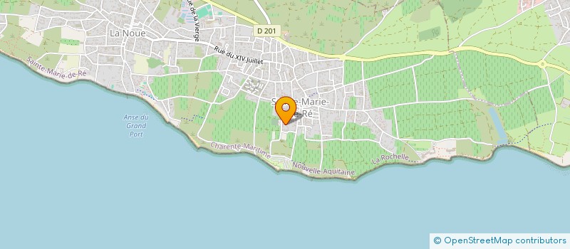 localisation de l'entreprise Z&M  SAINTE-MARIE-DE-RE