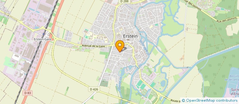 localisation de l'entreprise Z&M EN MARCHE  ERSTEIN