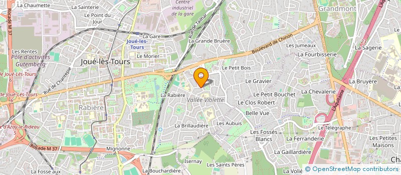 localisation de l'entreprise Z M PREMIUM  JOUE-LES-TOURS