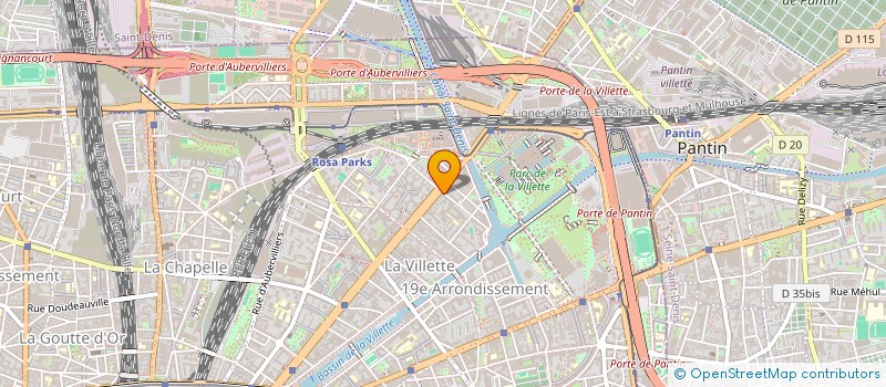 localisation de l'entreprise Z MINI MARKET PARIS  PARIS