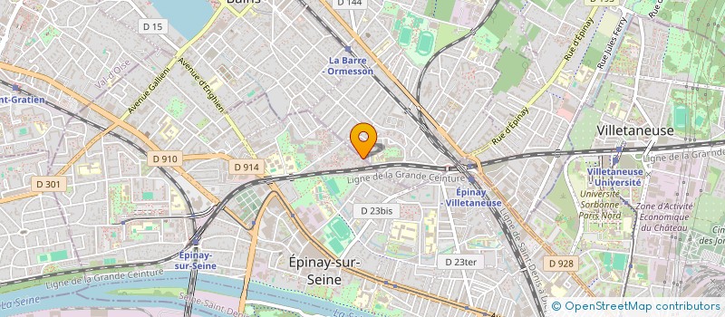 localisation de l'entreprise Z MOTION WORKOUT à EPINAY-SUR-SEINE