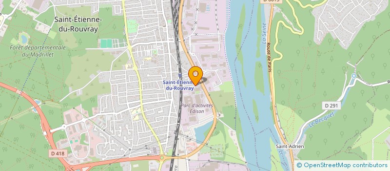 localisation de l'entreprise Z.N&S  SAINT-ETIENNE-DU-ROUVRAY