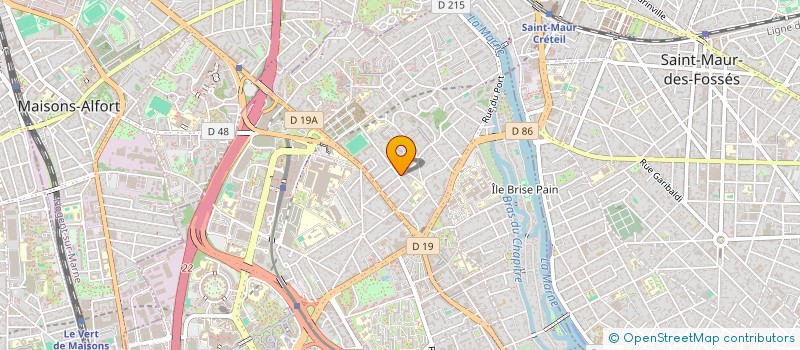 localisation de l'entreprise Z.N SERVICES BTP à CRETEIL