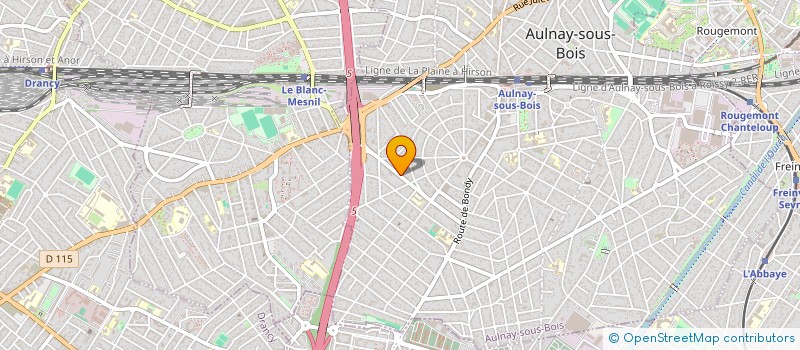 localisation de l'entreprise Z NET à AULNAY-SOUS-BOIS