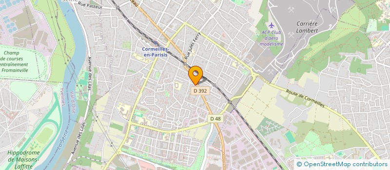 localisation de l'entreprise Z.P.E. à CORMEILLES-EN-PARISIS