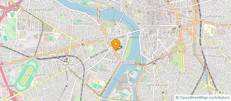 localisation de l'entreprise Z.P.R IMMOBILIER à TOULOUSE