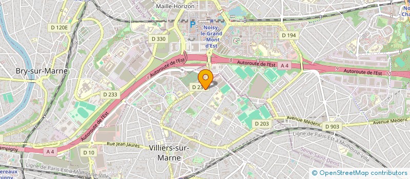 localisation de l'entreprise Z.R AUTOMOBILE  VILLIERS-SUR-MARNE