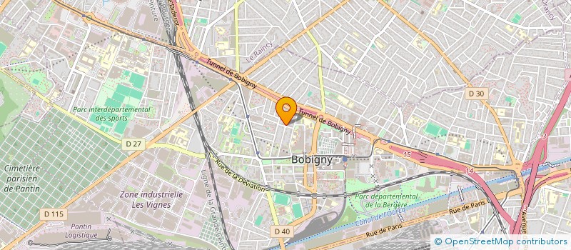 localisation de l'entreprise Z.S. à BOBIGNY
