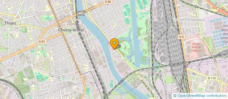 localisation de l'entreprise Z&S GLOBAL TRANSPORT  LAGNY-SUR-MARNE