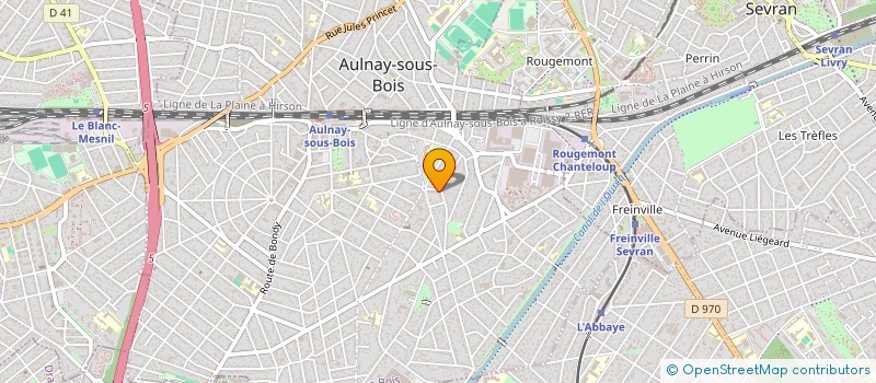 localisation de l'entreprise Z&S GO IDF  AULNAY-SOUS-BOIS