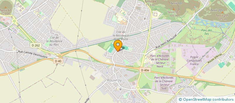 localisation de l'entreprise Z.S. MARKET  ROUVROY