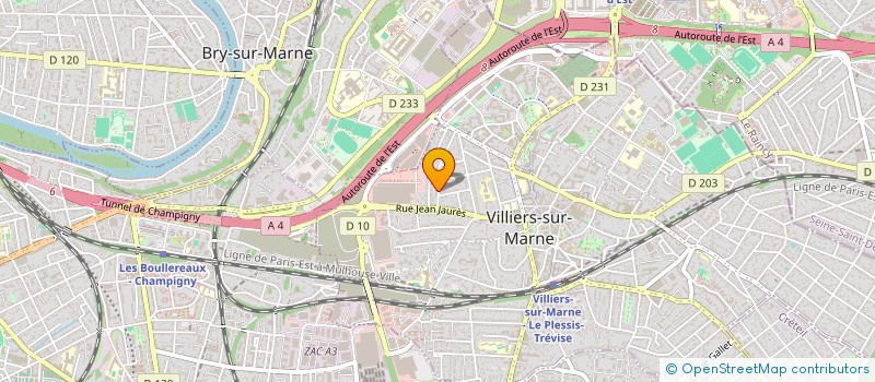 localisation de l'entreprise Z&S NATURE  VILLIERS-SUR-MARNE