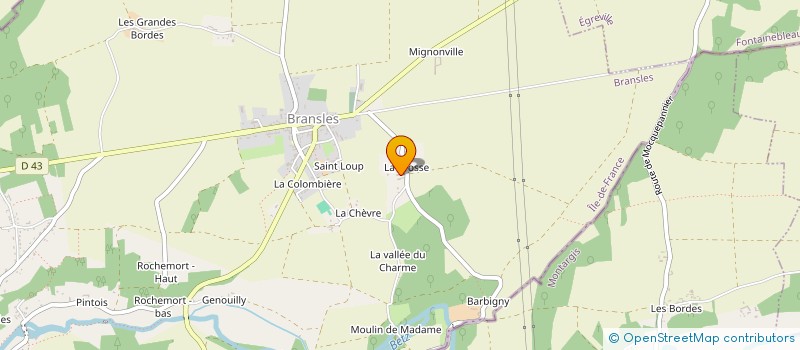 localisation de l'entreprise Z&S SERVICES à MONTEREAU-FAULT-YONNE