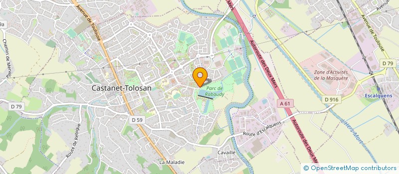 localisation de l'entreprise Z-SASU à CASTANET-TOLOSAN