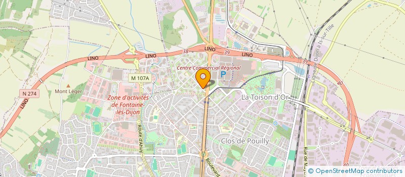 localisation de l'entreprise Z-SCHOOL à DIJON