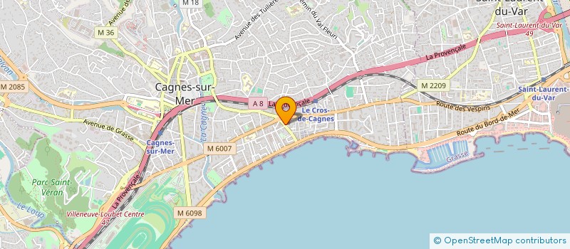 localisation de l'entreprise Z SIGNATURE à CAGNES-SUR-MER
