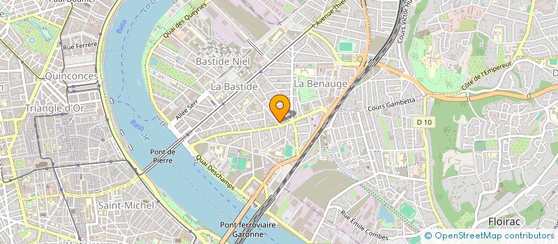 localisation de l'entreprise Z-SOLUTION à BORDEAUX