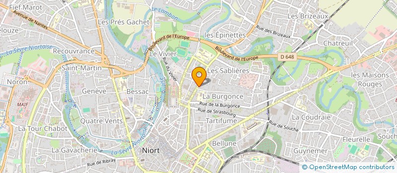 localisation de l'entreprise Z SOUS-LOCATION à NIORT