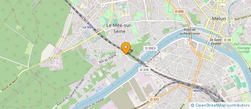 localisation de l'entreprise Z SPEED RACING ASSOCIATION  LE MEE-SUR-SEINE