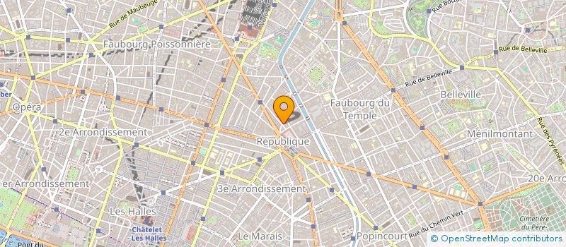 localisation de l'entreprise Z TEAM CORP SCI  PARIS