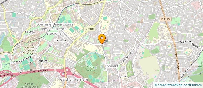 localisation de l'entreprise Z TRANSPORT ASSISTANCE ET PRESSE  TALENCE