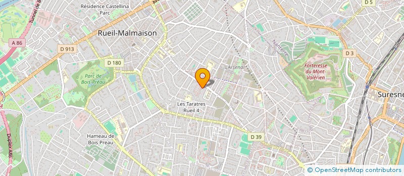 localisation de l'entreprise Z TRANSPORTS à RUEIL-MALMAISON