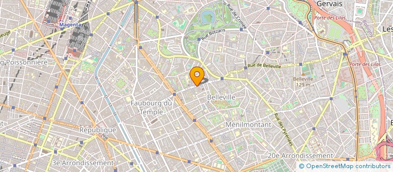 localisation de l'entreprise Z & Y STYLE  PARIS