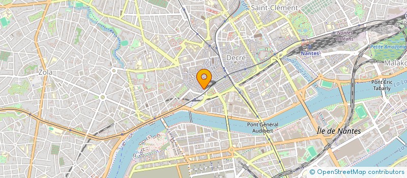 localisation de l'entreprise Z & Z à NANTES