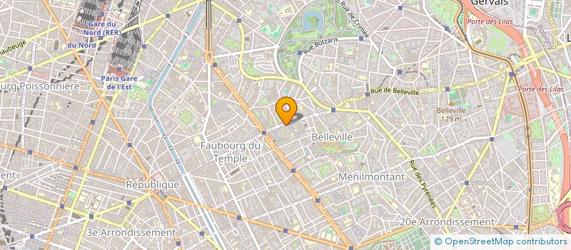 localisation de l'entreprise Z & Z  PARIS