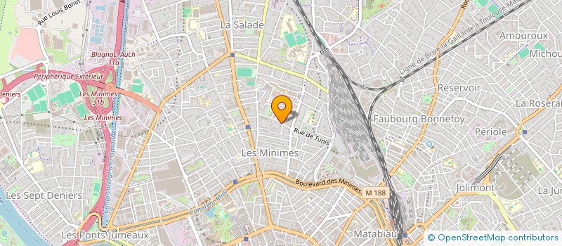 localisation de l'entreprise Z2 PROD à TOULOUSE