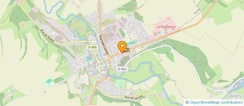 localisation de l'entreprise Z2A DRIVER à GUISE