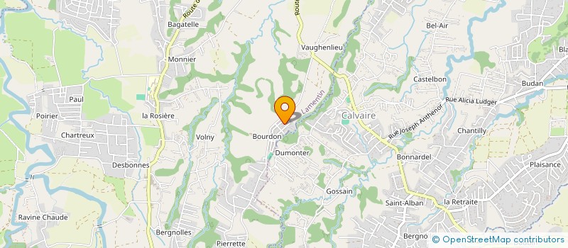 localisation de l'entreprise Z2C  LAMENTIN