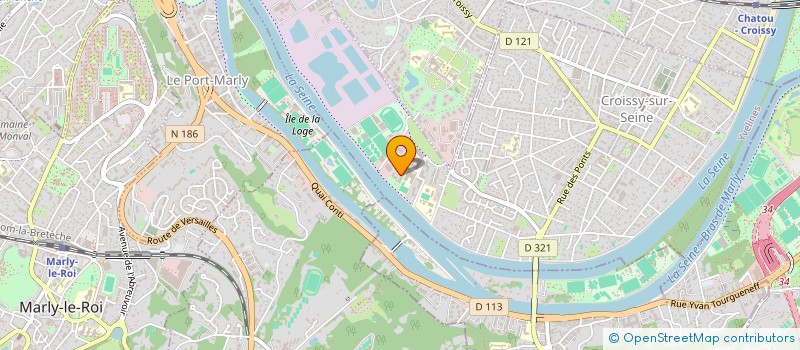 localisation de l'entreprise Z2L IMMO  CROISSY-SUR-SEINE