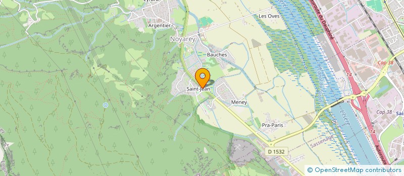 localisation de l'entreprise Z2M à NOYAREY