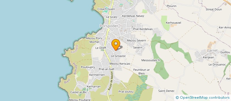 localisation de l'entreprise Z3P IMMO  PORSPODER