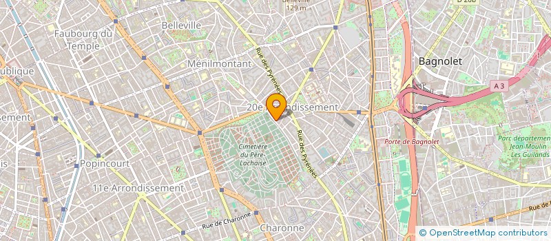 localisation de l'entreprise Z4  PARIS