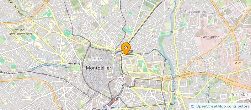 localisation de l'entreprise Z4T à MONTPELLIER