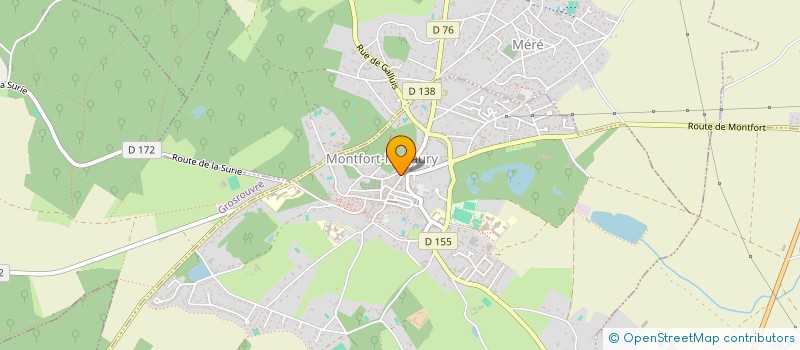 localisation de l'entreprise ZA DANS LA LUNE  MONTFORT-L'AMAURY