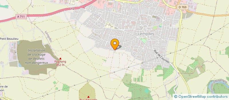 localisation de l'entreprise ZAABOUTI  GERZAT