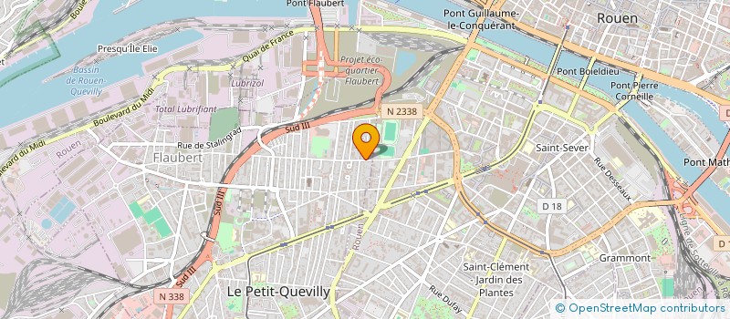 localisation de l'entreprise ZAANABI BEZZA ET BOUNIFA RABIA à LE PETIT-QUEVILLY