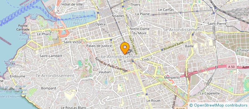 localisation de l'entreprise ZAAV à MARSEILLE