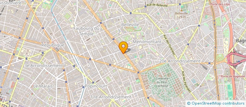 localisation de l'entreprise ZABAR  PARIS