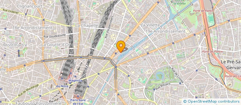 localisation de l'entreprise ZABCOM  PARIS