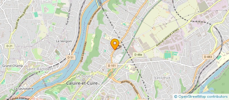 localisation de l'entreprise ZABD CONSULTING  CALUIRE-ET-CUIRE